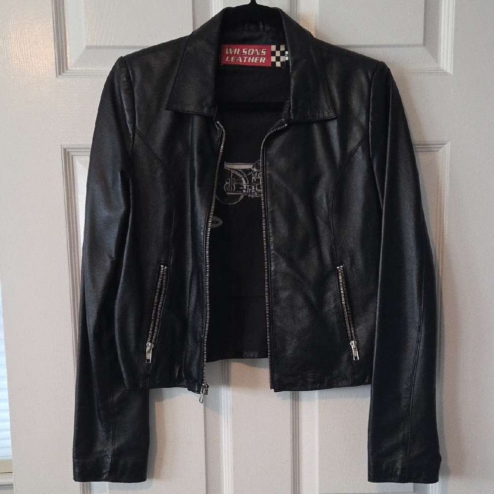 Wilsons Leather Women's Black Jacket